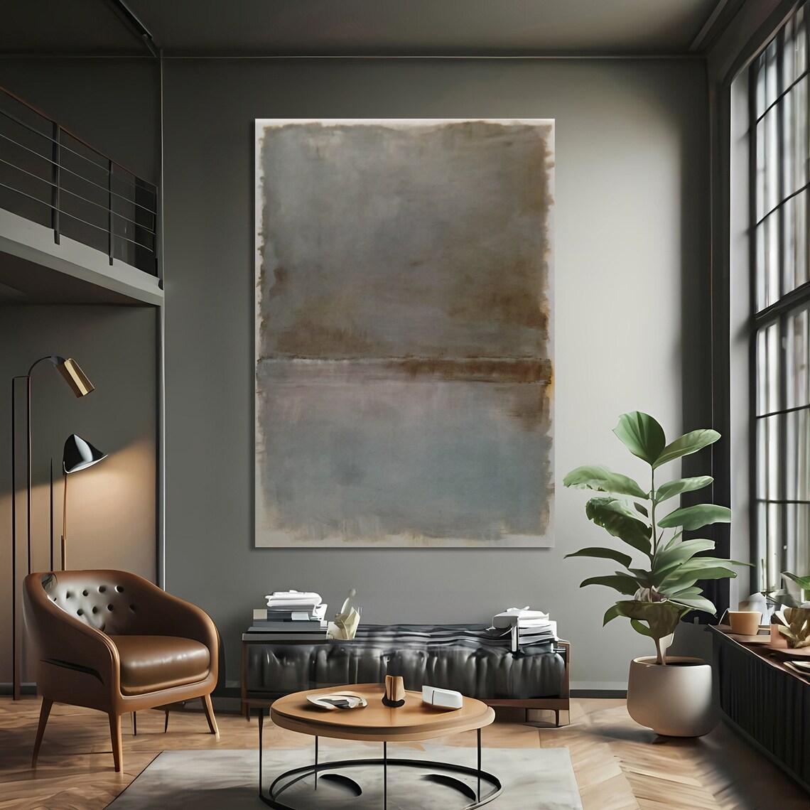 Mark Rothko Style Abstract Art Print, Modern Decor - Image 3