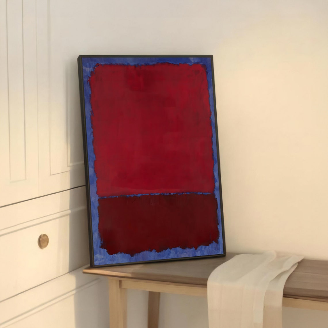 Mark Rothko Style Abstract Art Print - Image 5