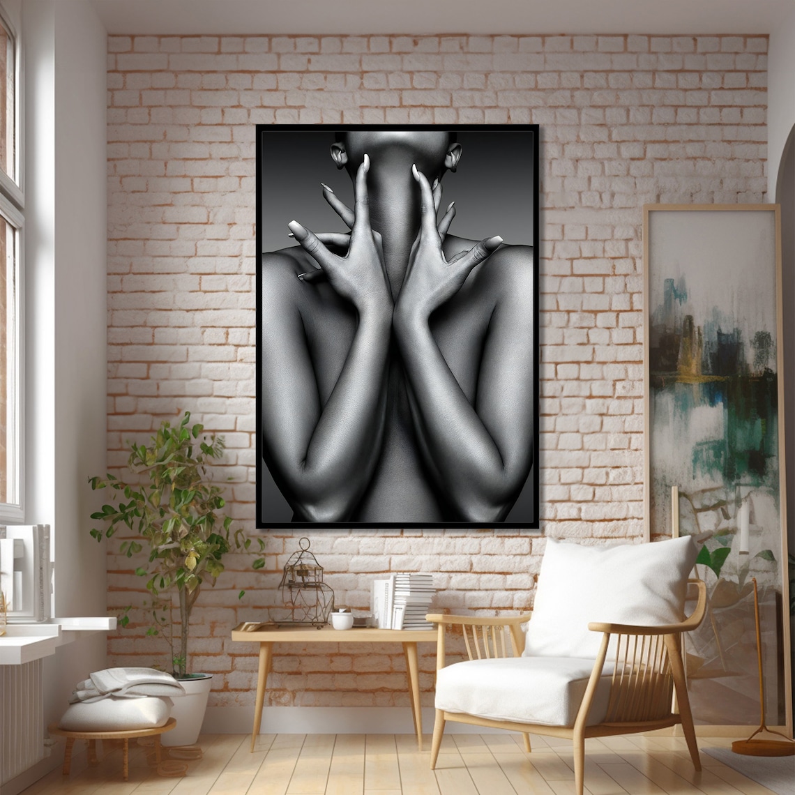 Sensuality And Graceful Hands, Elegant Composition - Image 2