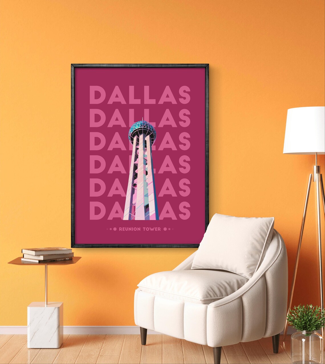 Dallas Reunion Tower, Modern Texas Skyline