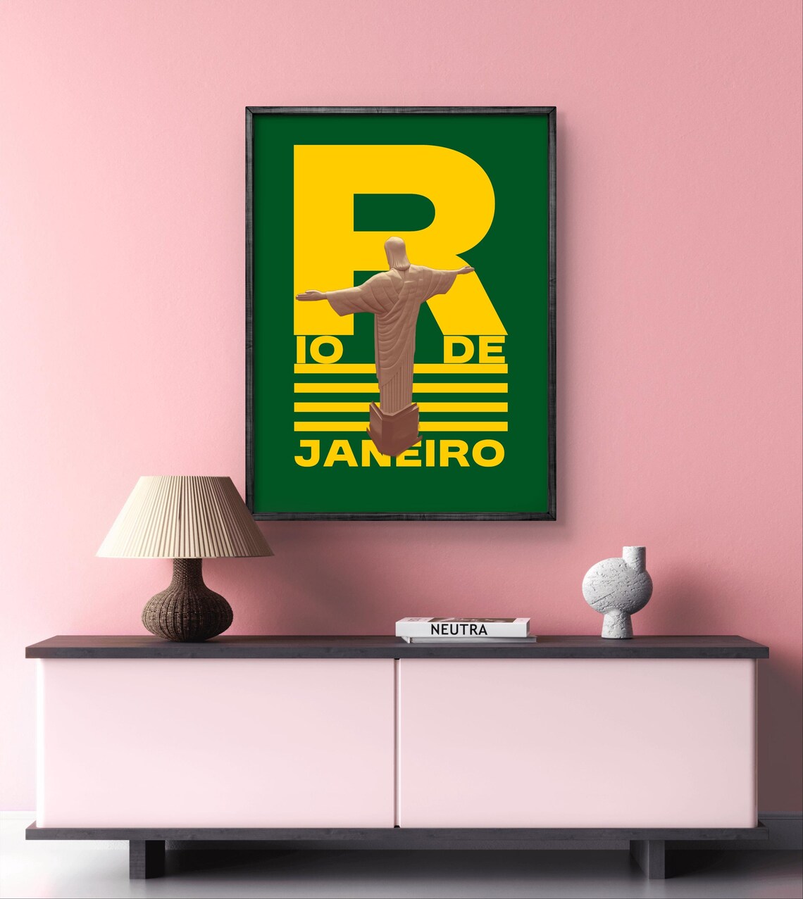 Rio De Janeiro, Christ The Redeemer Travel Poster