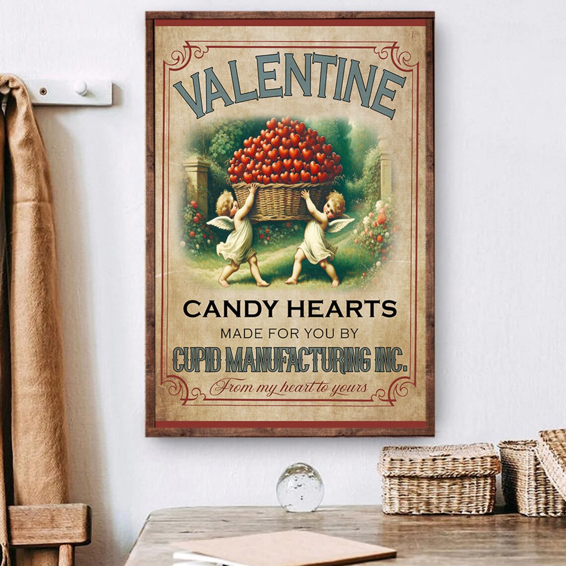 Cupids Ensemble Love Poster Print, Valentine's Day - Image 5