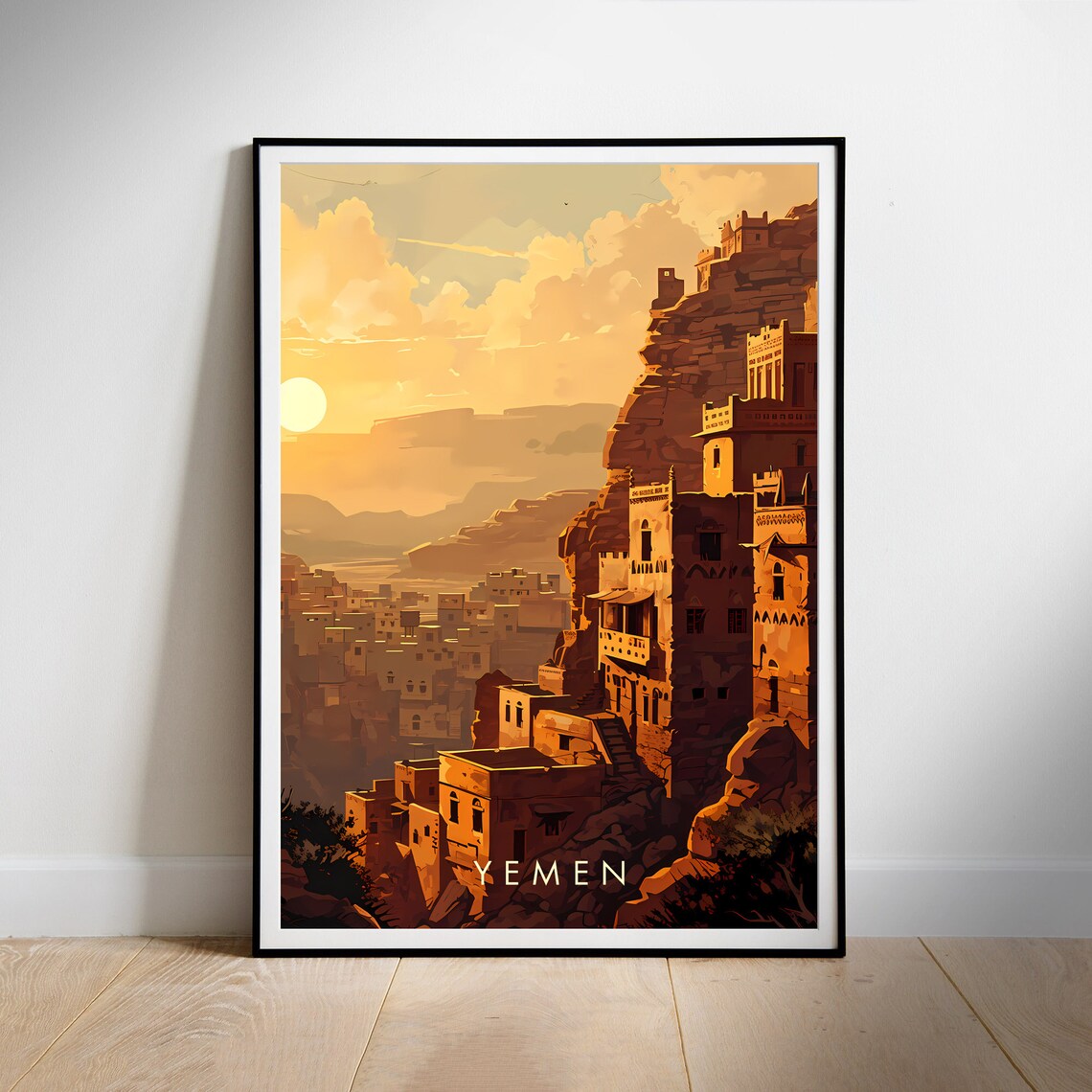 Yemen Travel Poster, Place Print for Home Decor - Image 2