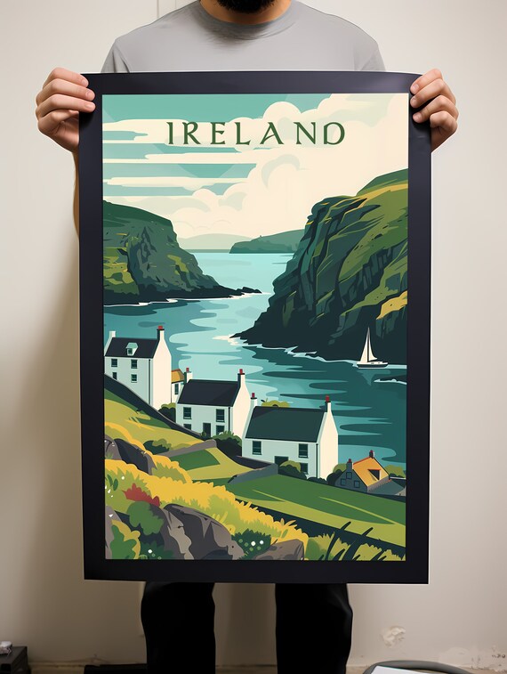 Ireland New Home Gift Travel Poster