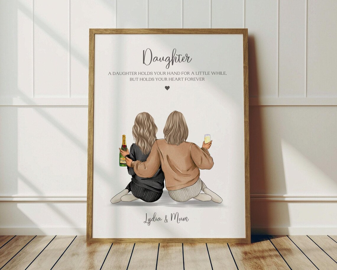 Mum And Daughter Birthday Gift For Daughter