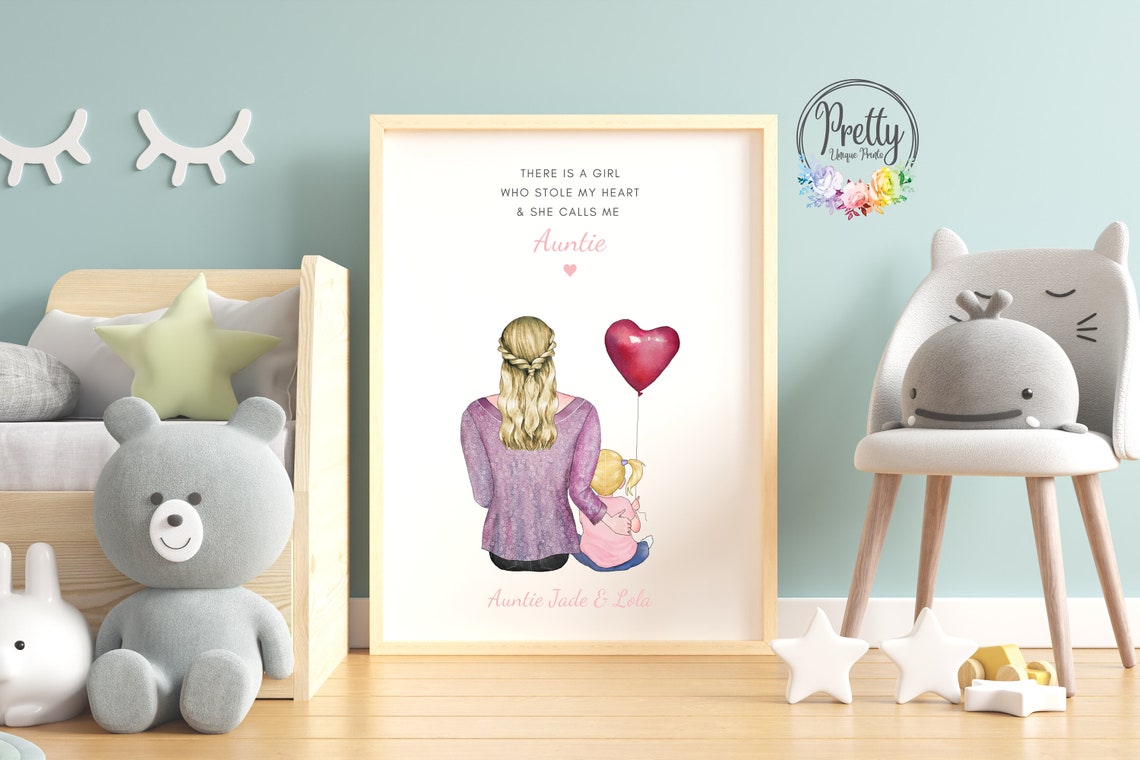 Gift For Auntie Family Quote Print Best Auntie Ever New Auntie Gift Auntie Gift Personalized Auntie Gift Auntie Birthday Print