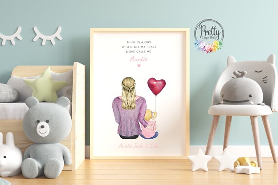 There Is A Girl Who Stole My Heart She Calls Me Auntie Poster