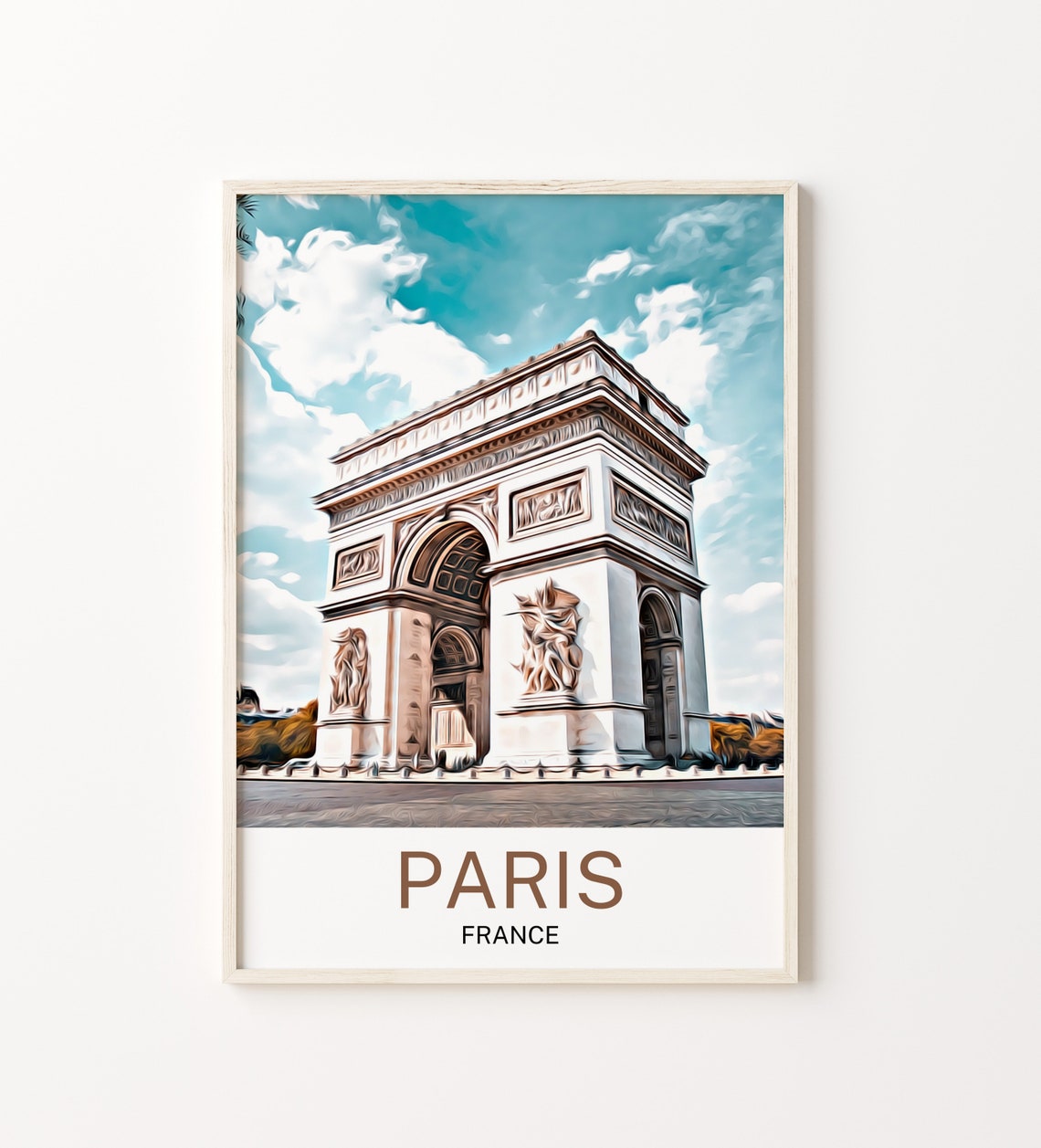 Paris Travel Print Paris Wall Art Paris Poster France Art Print Paris Wall Decor Paris Travel France Print Paris Painting Paris Gift