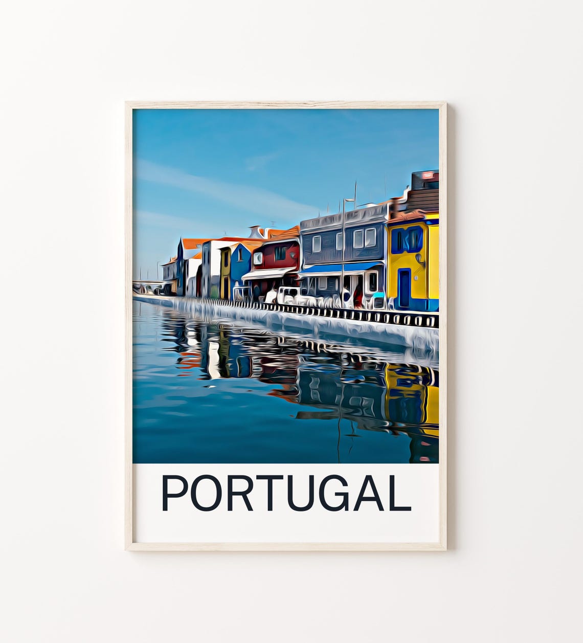 Portugal Print Portugal Wall Art Print Portugal Poster Portugal Wall Decor Portugal Artwork Home Decor Gift Travel Poster Gift