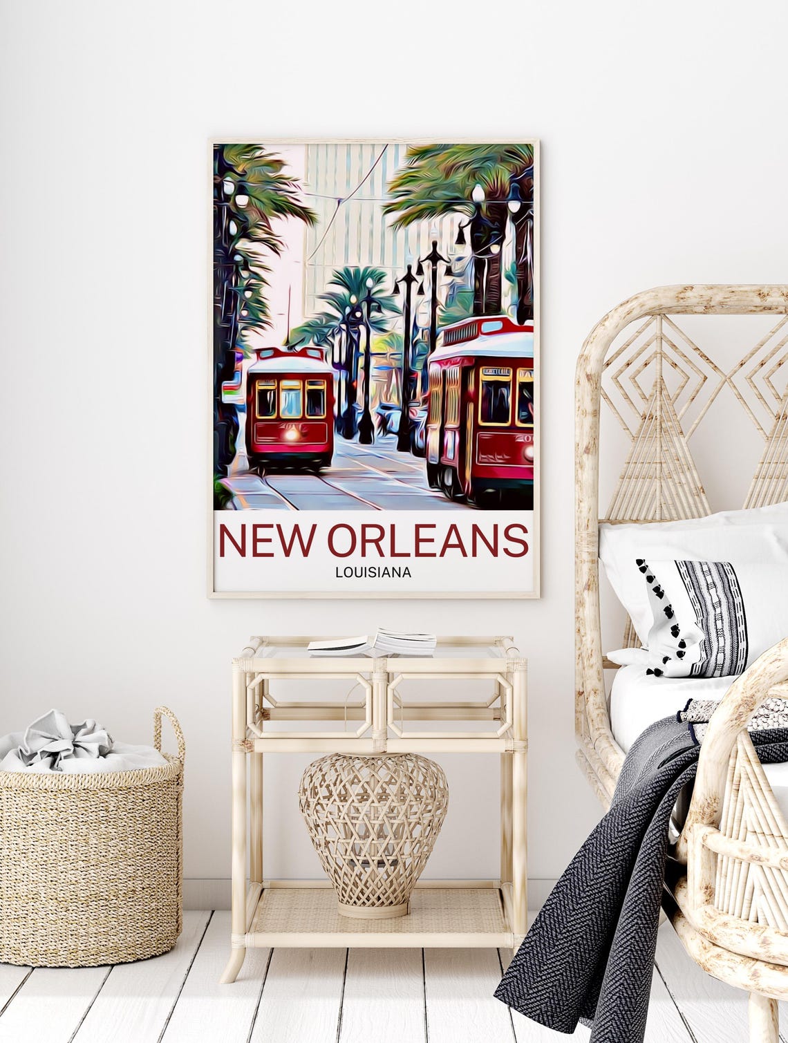 New Orleans Print New Orleans Art New Orleans Wall Decor Louisiana Print Louisiana Wall Art New Orleans Art Print Louisiana Travel - Image 2