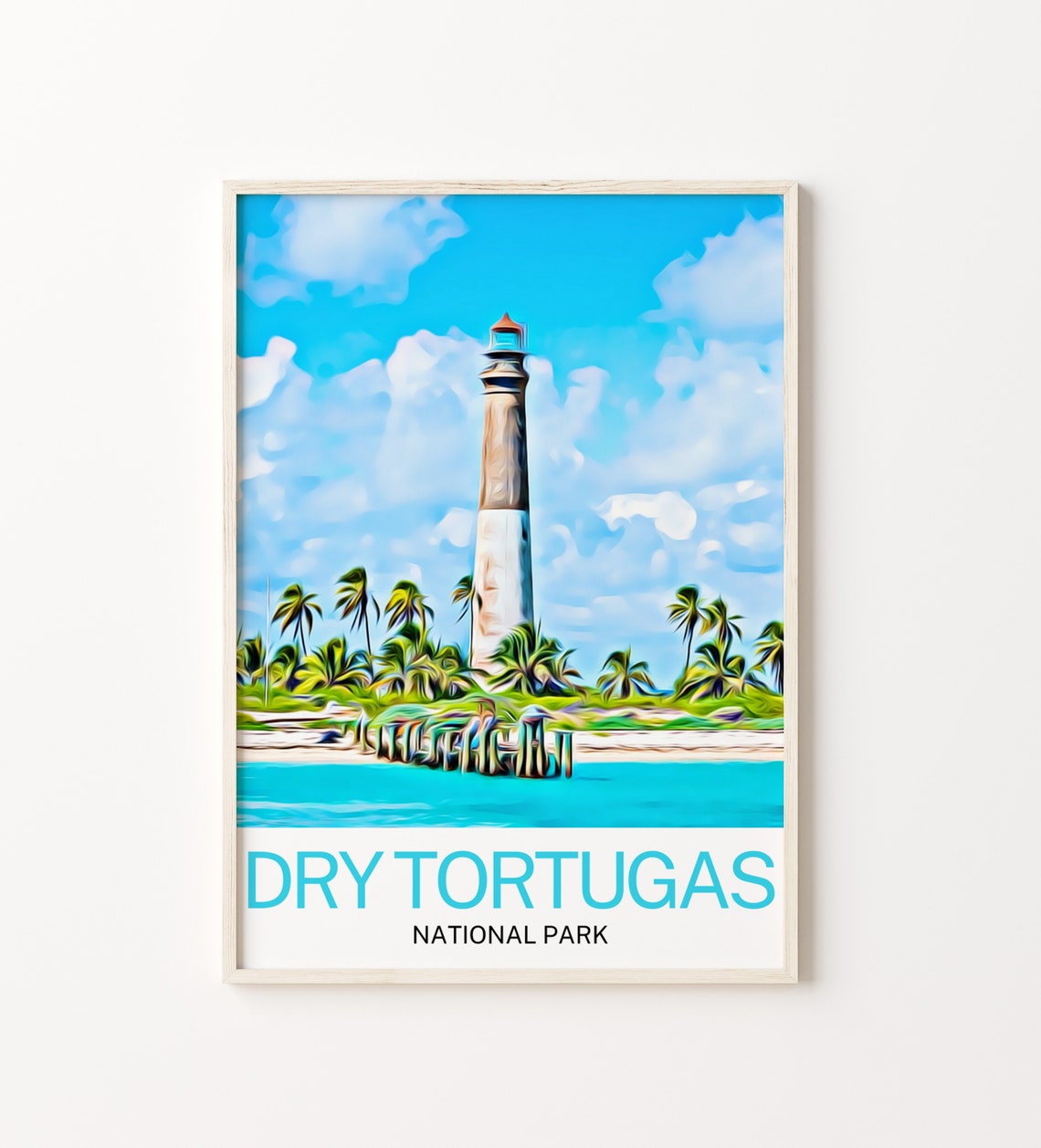 Dry Tortugas National Park Print Dry Tortugas National Park Art Dry Tortugas National Park Wall Art Dry Tortugas National Park Art Print