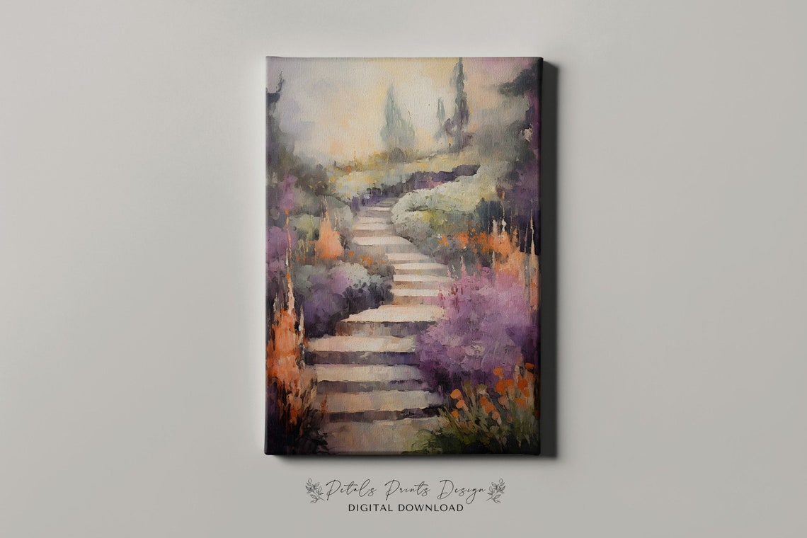 Cottage Flower Garden Vintage Oil Painting Cottagecore Wall Art Decor Farmhouse Print Garden Art Print 2024 - Image 4