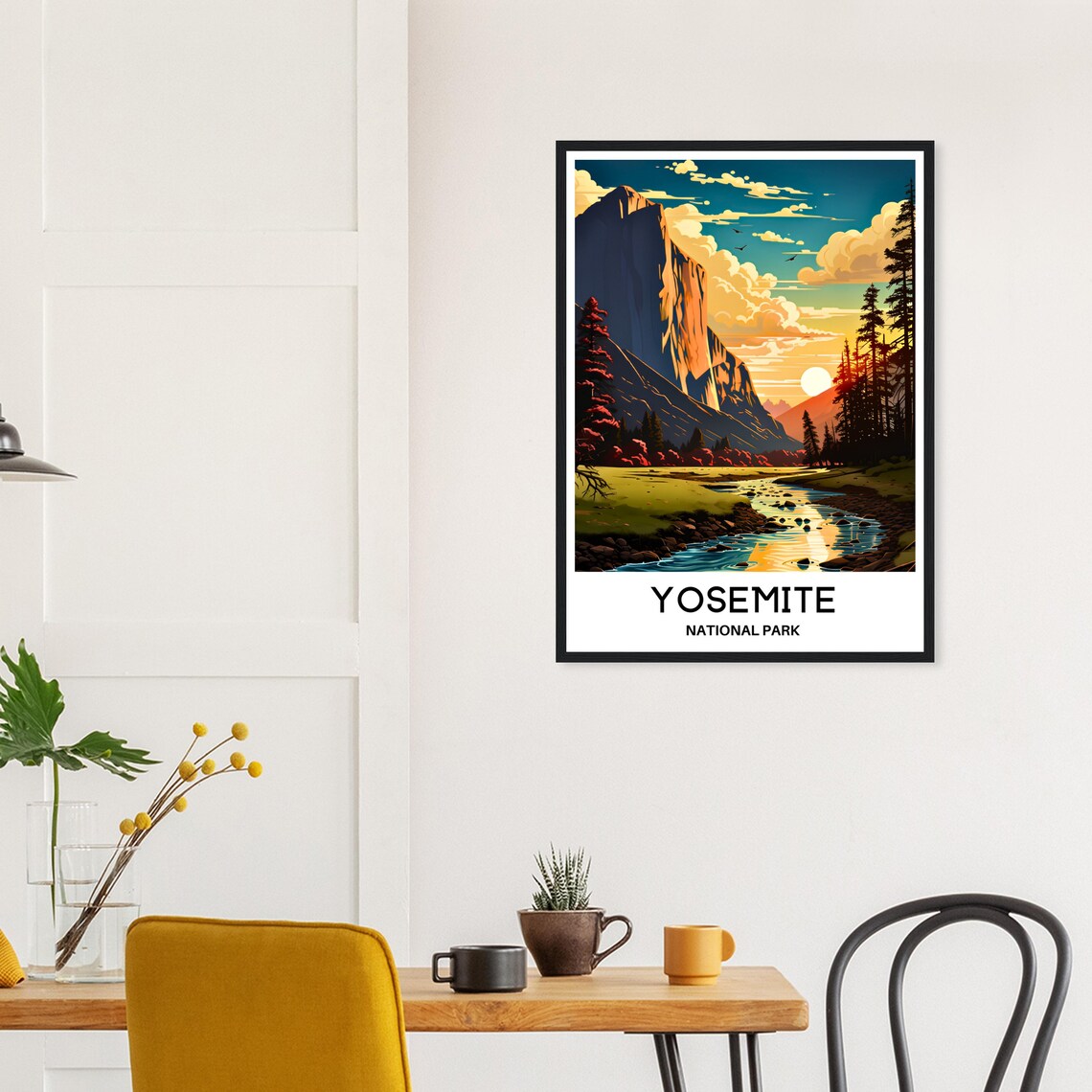 Yosemite National Park Travel Gift Poster - Image 2
