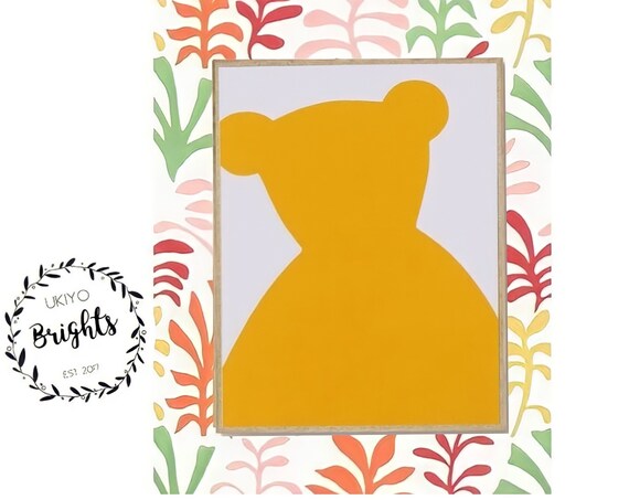 Bear Print, Ukiyobrights Nursery Decor