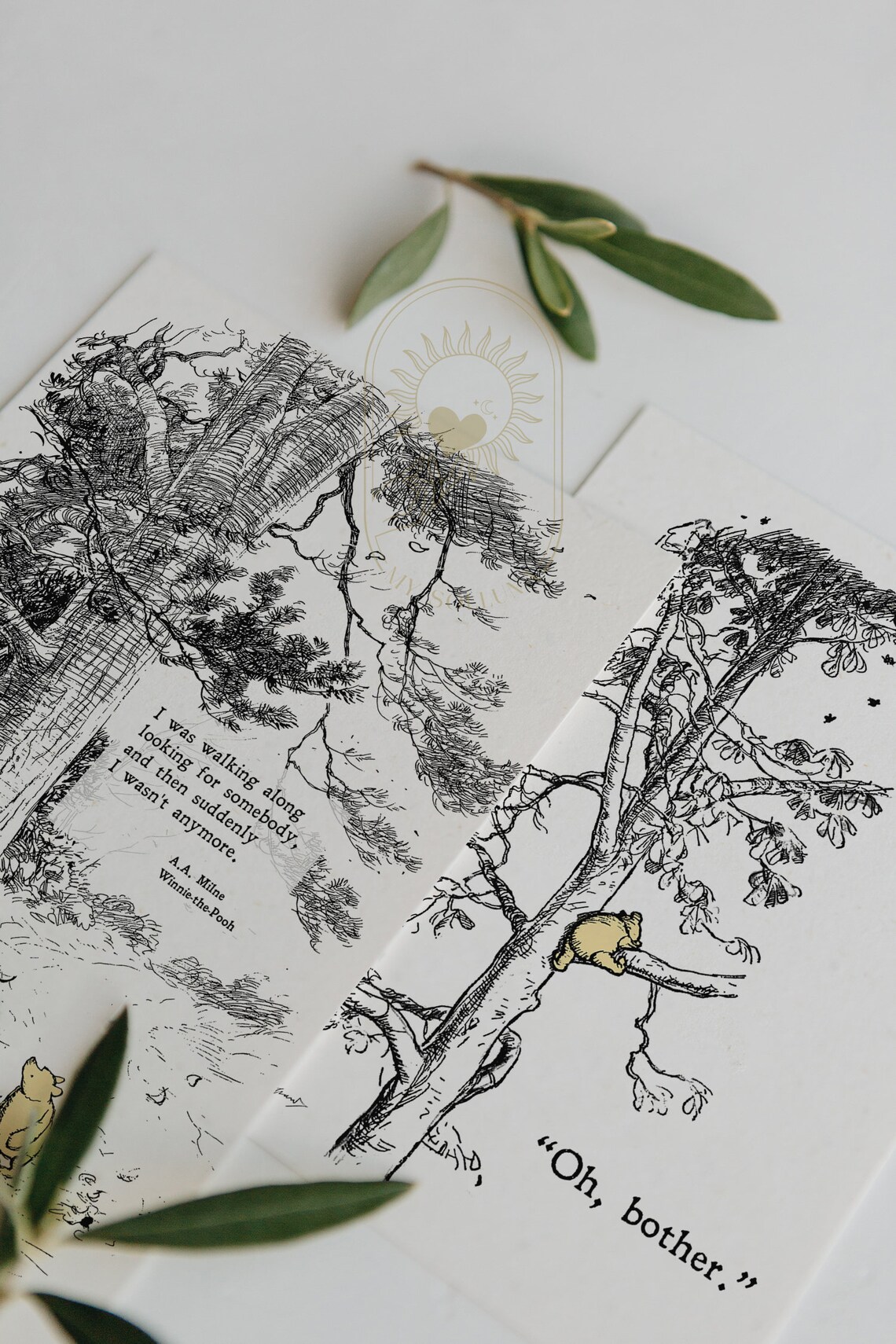 Winnie the Pooh Nursery Art, Classic Pooh Art Print - Image 2