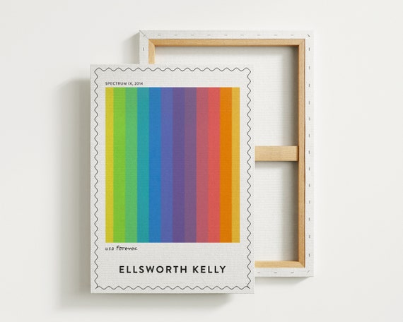 Ellsworth Kelly Print Art Wall Art Rainbow Wall Art Large Abstract Wall Art For Living Room Colorful Wall Art Home Decor