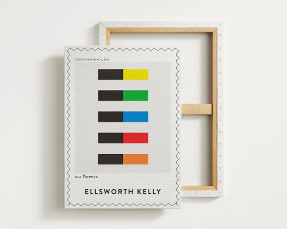 Ellsworth Kelly Print Art Wall Art Rainbow Wall Art Large Abstract Wall Art For Living Room Colorful Wall Art Home Decor