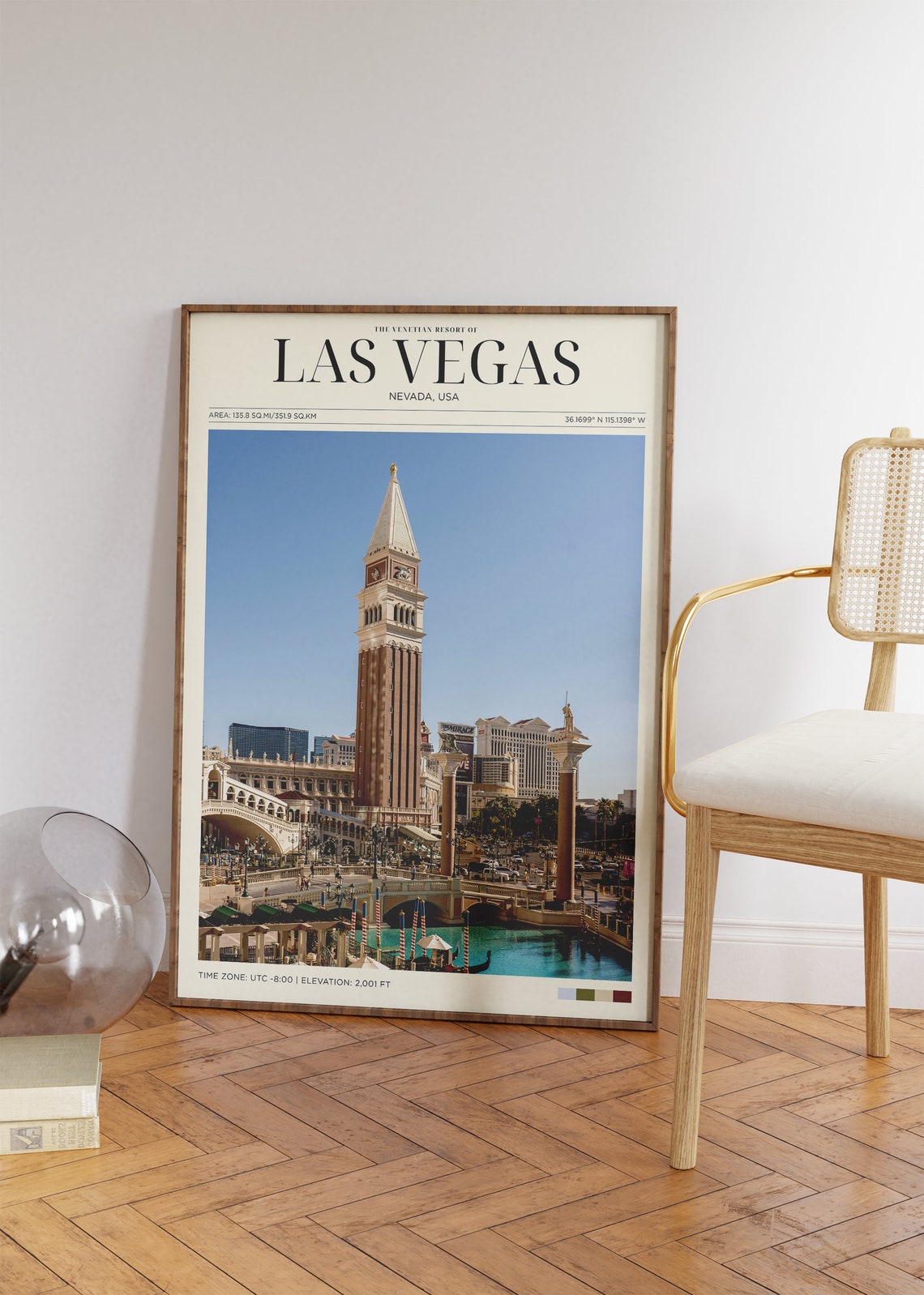 Travel Poster Las Vegas Strip Poster Las Vegas Venetian Print Las Vegas Wall Art For Living Room Large Modern Office Cities Wall Art