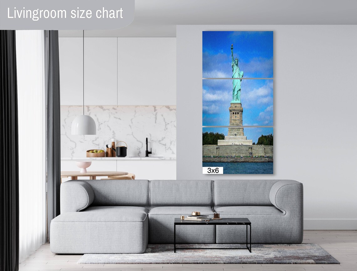 New York City Art New York Skyline Statue Of Liberty Statue Of Liberty Art Statue Of Liberty Print - Image 2