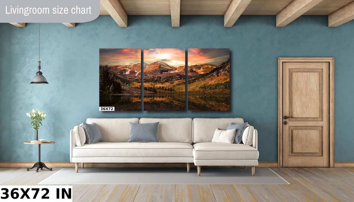 Maroon Bells Dramatic Sunset with Pink Clouds Lake Reflection Poster - Image 2