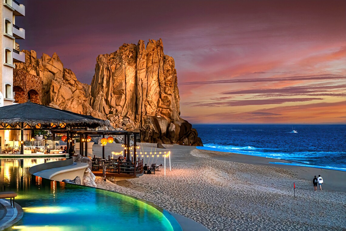 Cabo San Lucas Grand Solmar Resort Travel Poster