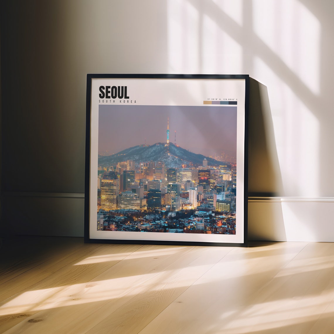 Seoul Print Seoul South Korea Poster Seoul Wall Art Seoul Photography South Korea Decor Seoul Artwork P 154 - Image 3