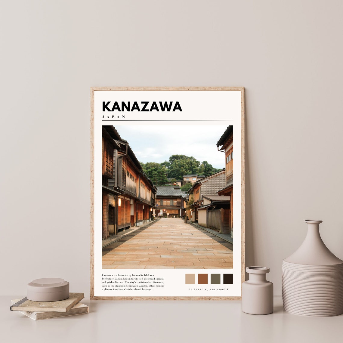 Japan Wall Print Kanazawa Japanese Poster Kanazawa Photography Kanazawa Photo Wall Art P 225 - Image 3