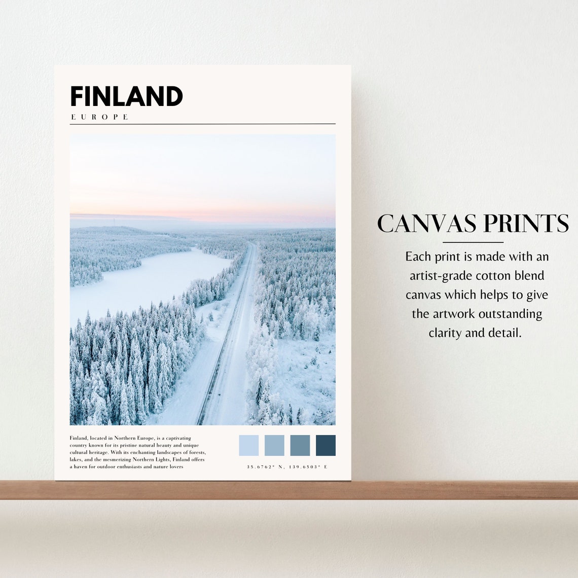 Finland Print Finland Poster Finland Europe Finland Travel Wall Art Finland Photography Finland Picture Finland Decor P 074 - Image 2