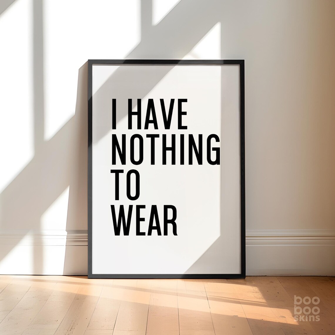 I Have Nothing To Wear Christmas Teen Room Art Print