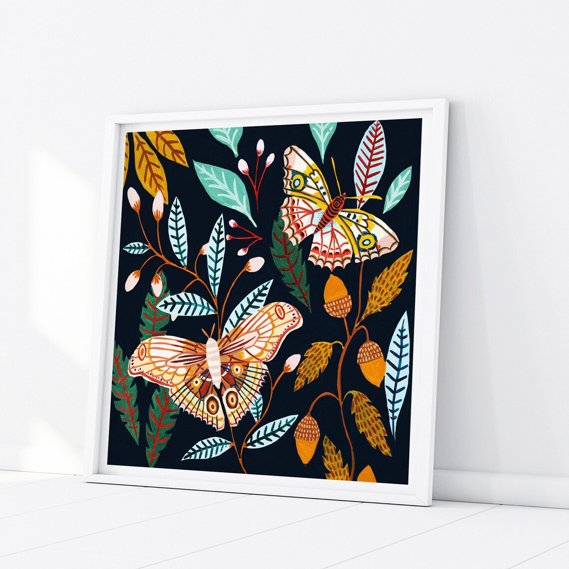 Butterfly Print, Woodland Nursery Decor Art Print - Image 4