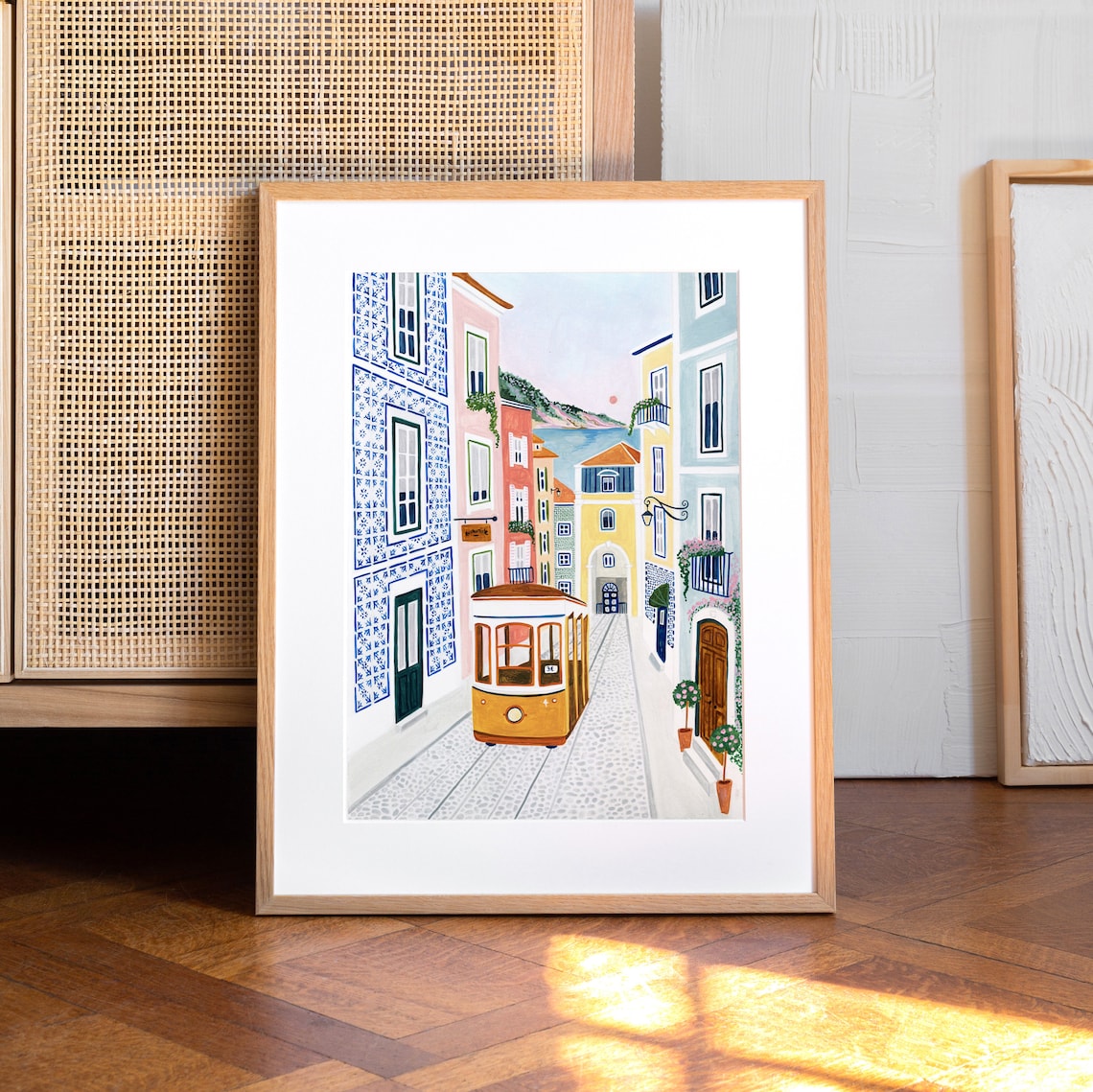 Lisbon Portugal Travel Poster, Europe Wall Art Print - Image 5