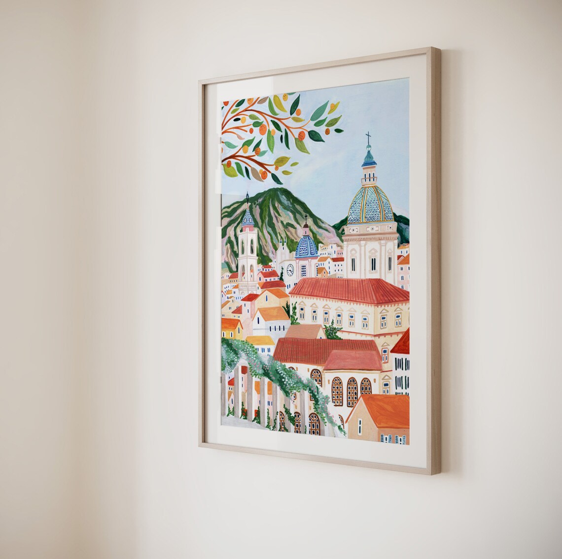 Sicily Travel Poster, Palermo, Italy Art Print - Image 2