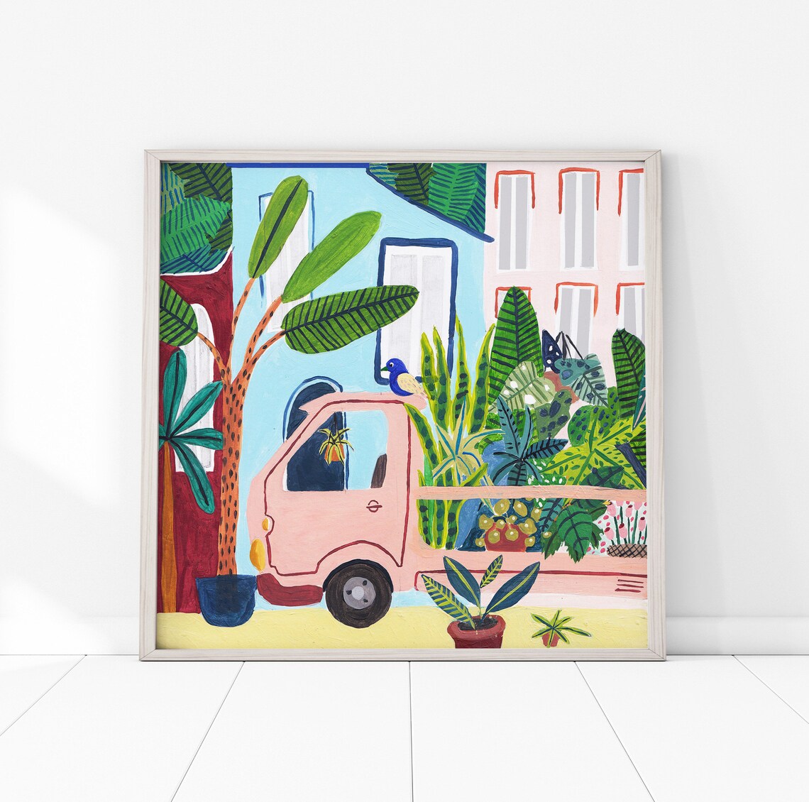 Jungle Delivery Botanical Illustration Art Print