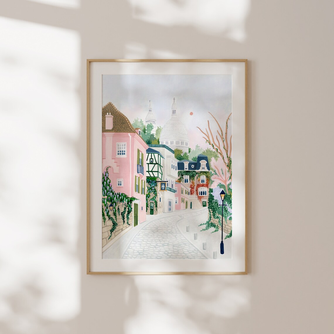 Montmartre Paris Travel Poster, Paris Wall Art - Image 3