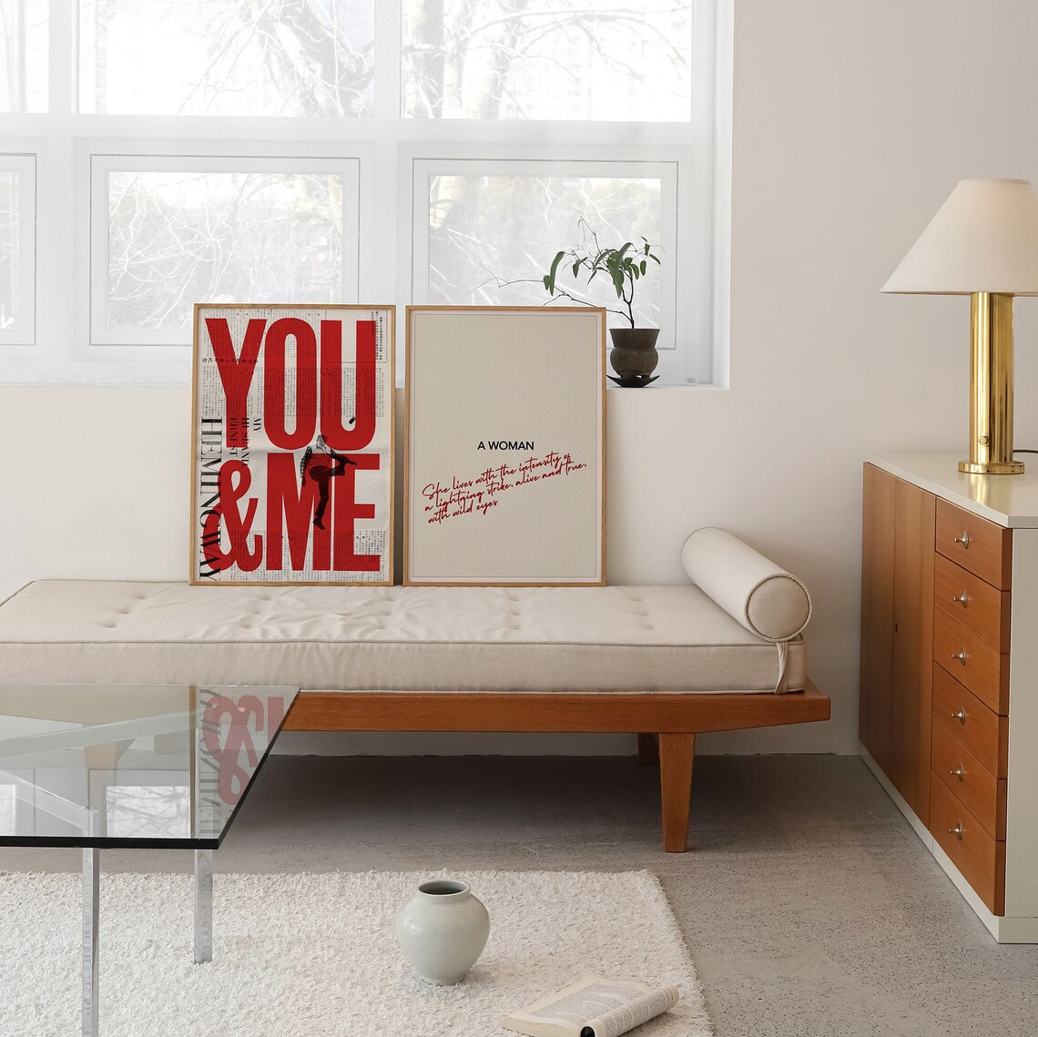 New York Times 70s Retro Typography Love Poster - Image 2
