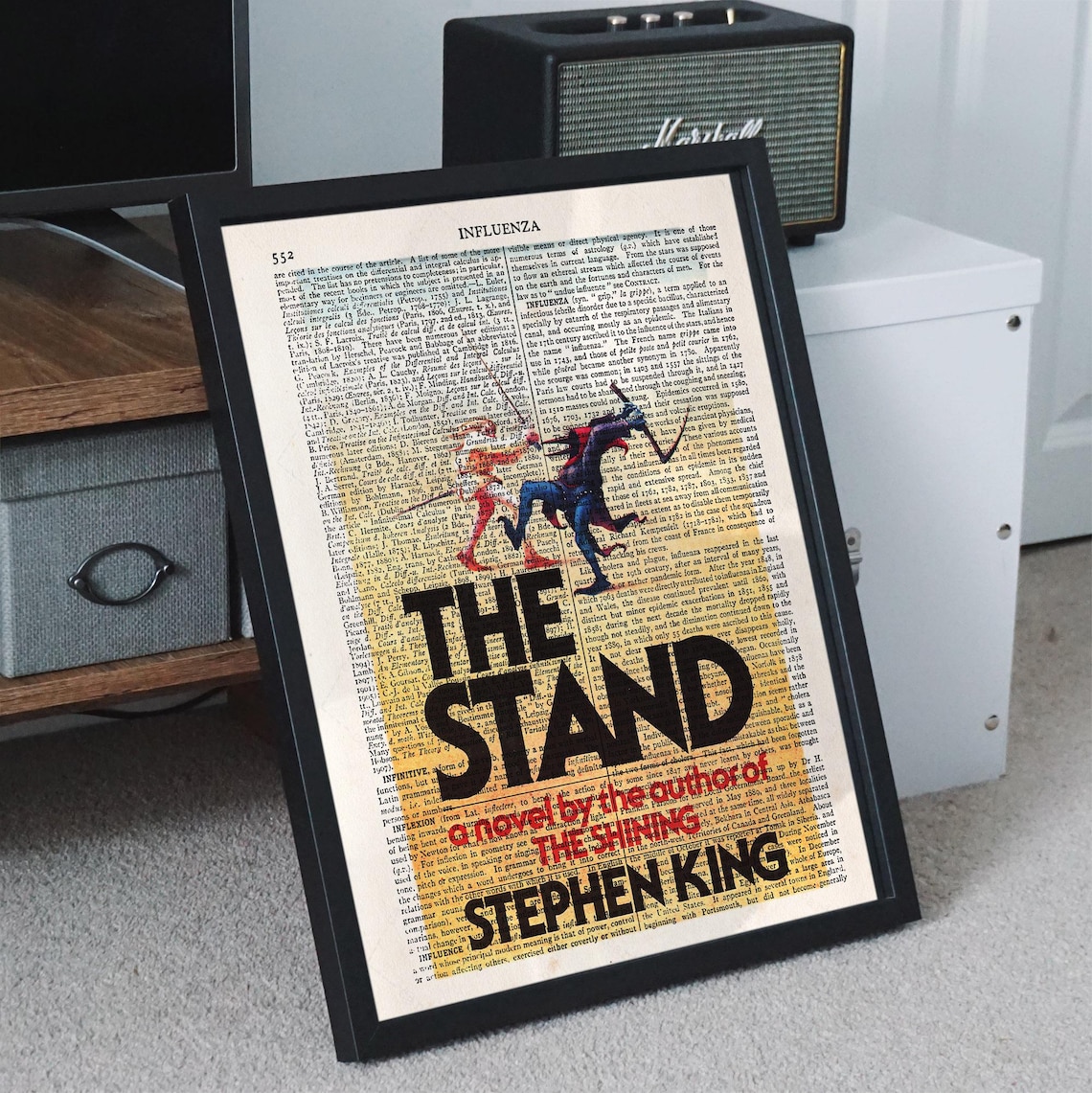 The Stand by Stephen King Book Cover Art Print - Image 2
