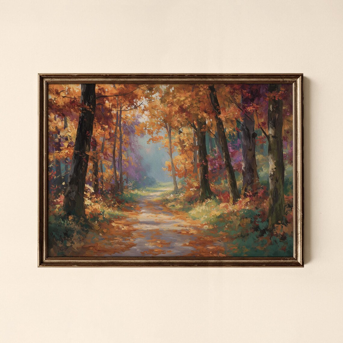 Vintage Autumn Landscape Print Wall Art Gallery Collected Prints Cpl728