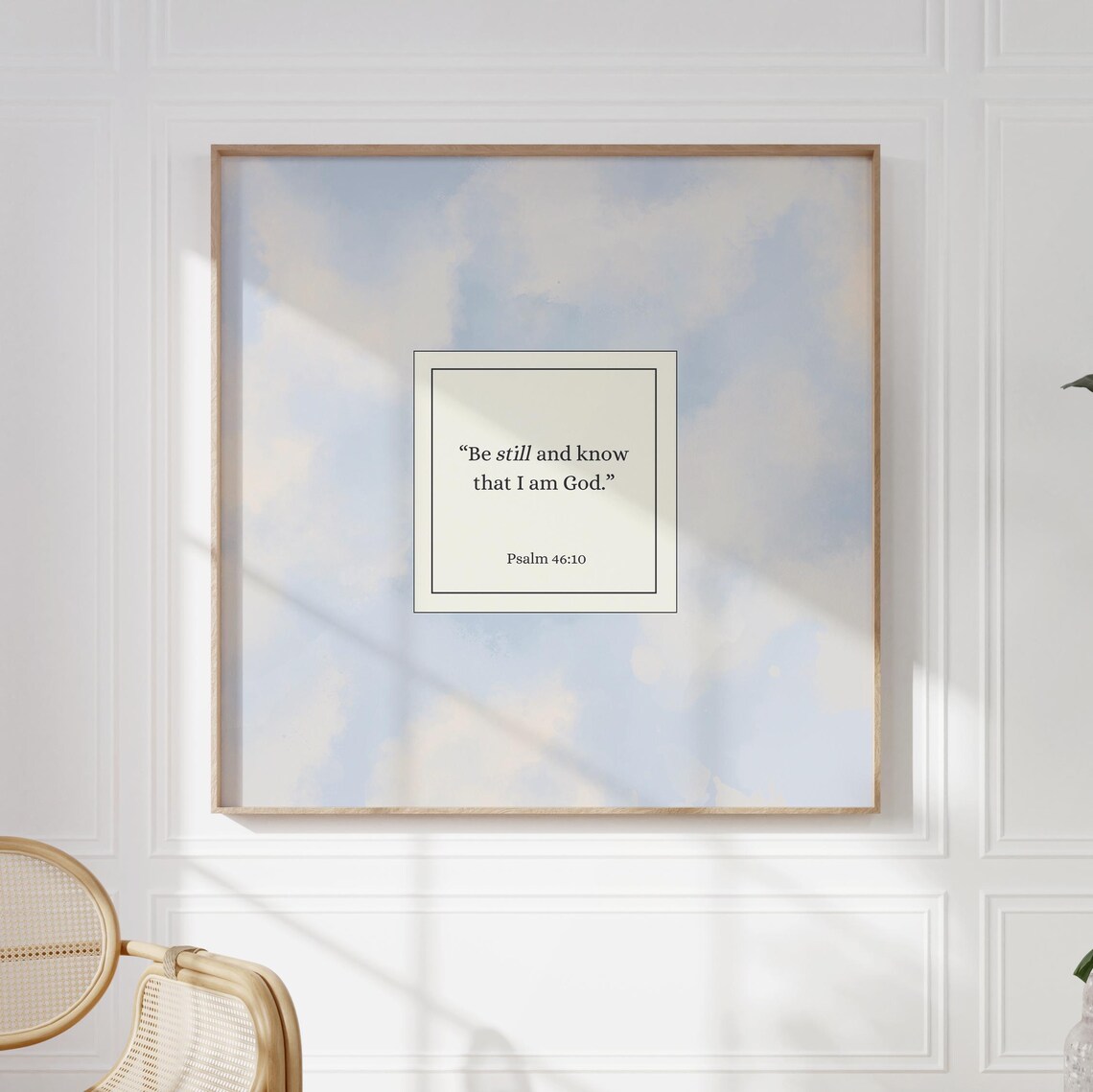 Be Still And Know That I Am God, Scripture Art - Image 5