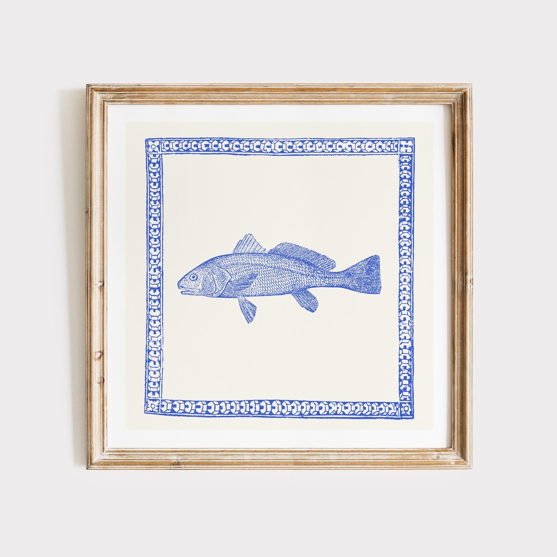 Minimalist Fish Art Print, Nursery Decor - Image 2