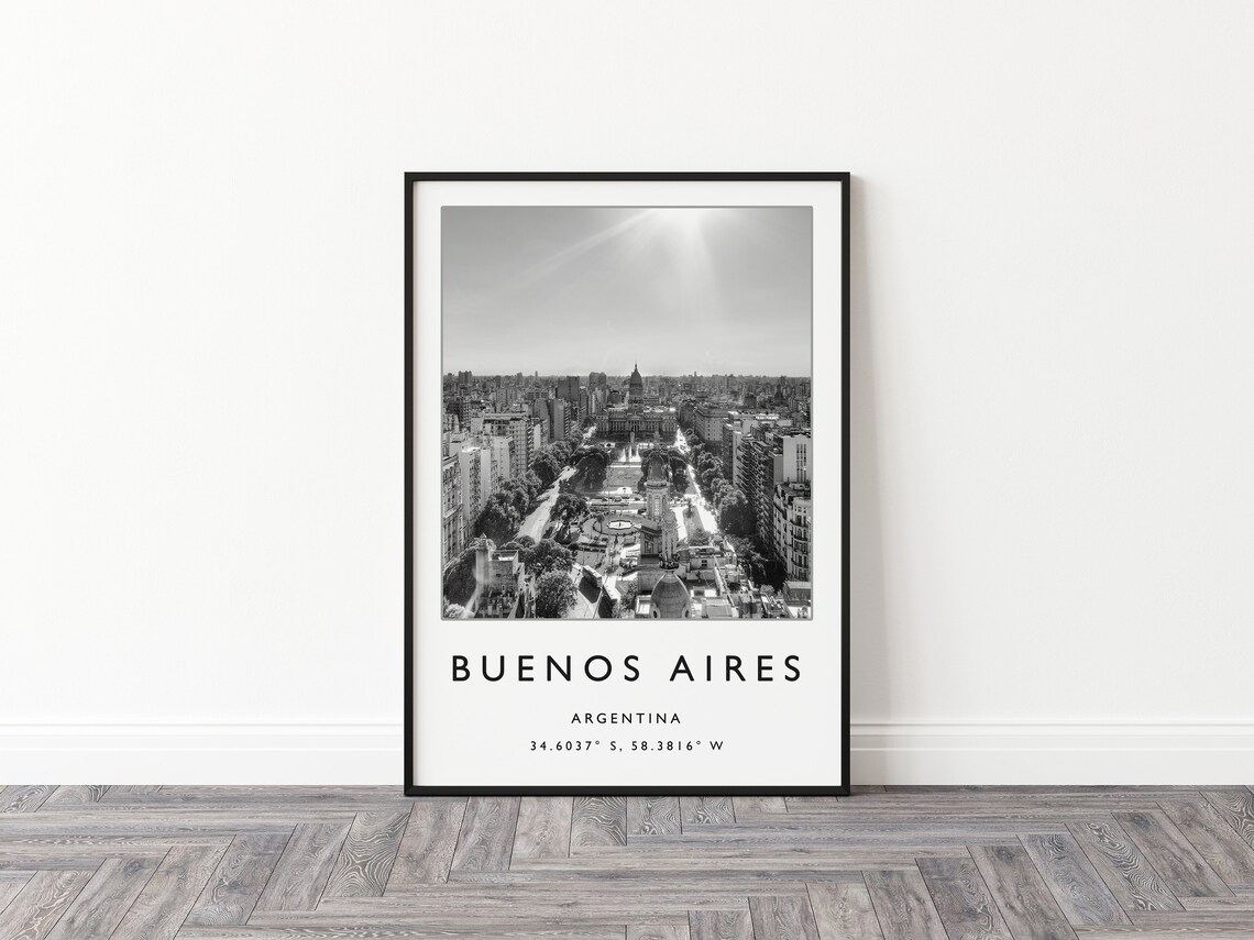Buenos Aires Argentina Travel Poster, South America - Image 2
