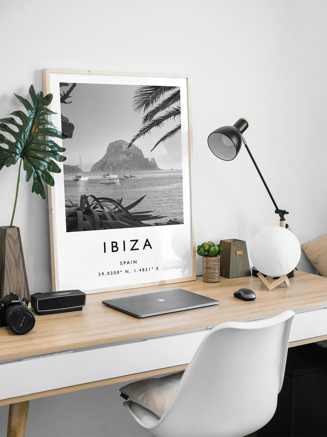 Ibiza Minimalist Travel Poster, Spain Travel Print - Image 2