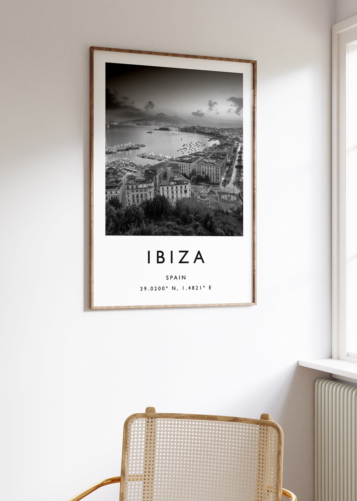 Ibiza Travel Poster, Minimalist Spain Art Print - Image 3