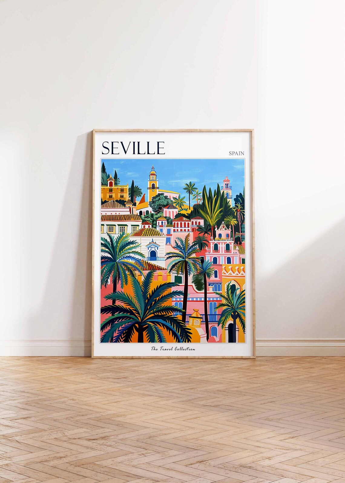 Seville Spanish Travel Poster, Travel Wall Art - Image 2