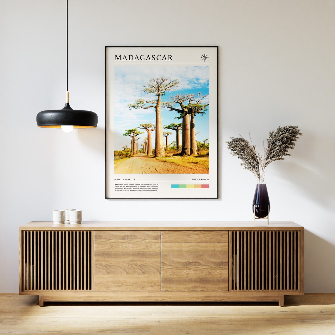 Madagascar Travel Print Madagascar Africa Travel Poster Africa Travel Print Travel Print Travel Art Travel Poster Travel Gift - Image 2
