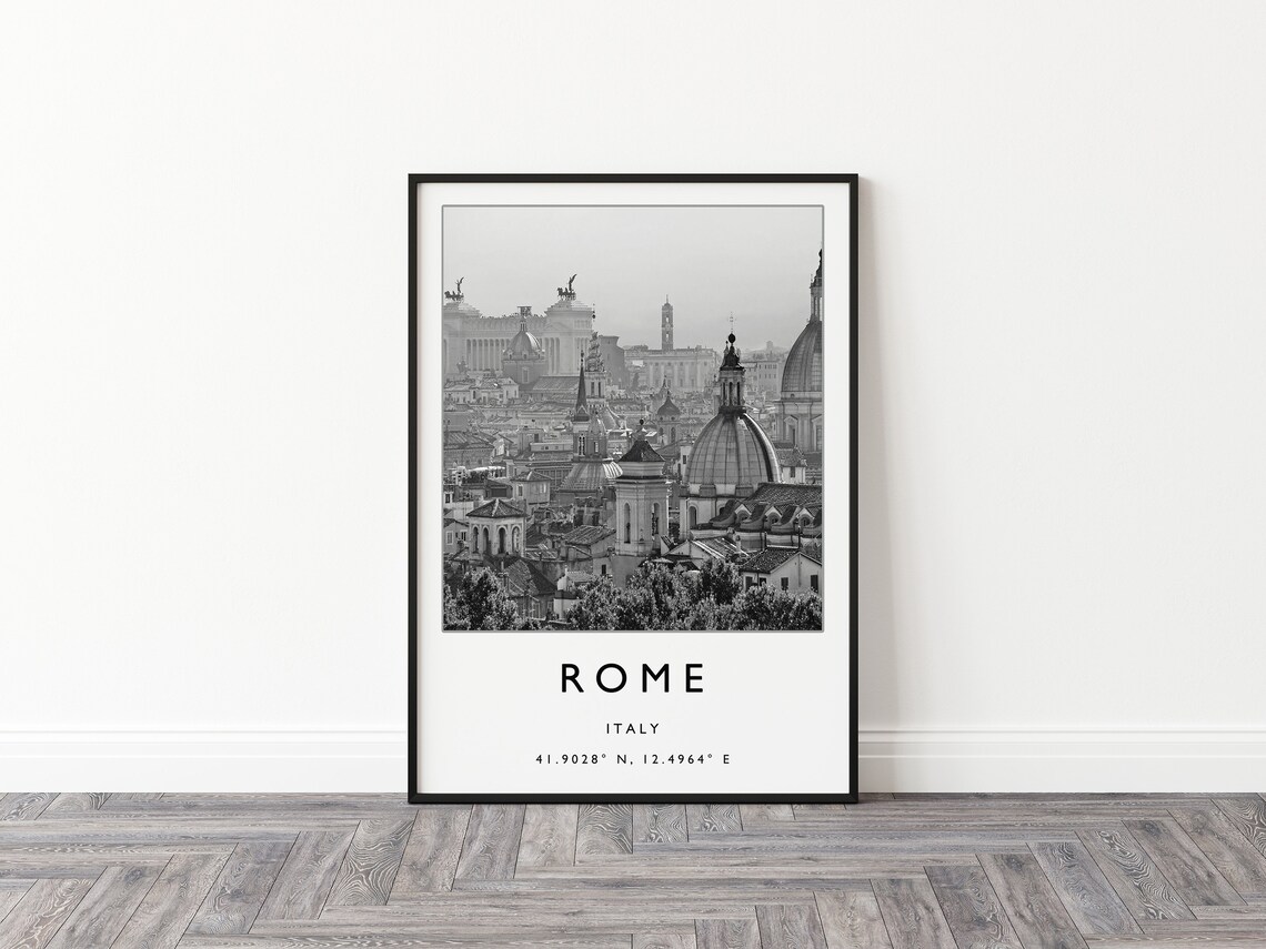 Rome Travel Poster, Italy Travel Art Print - Image 2