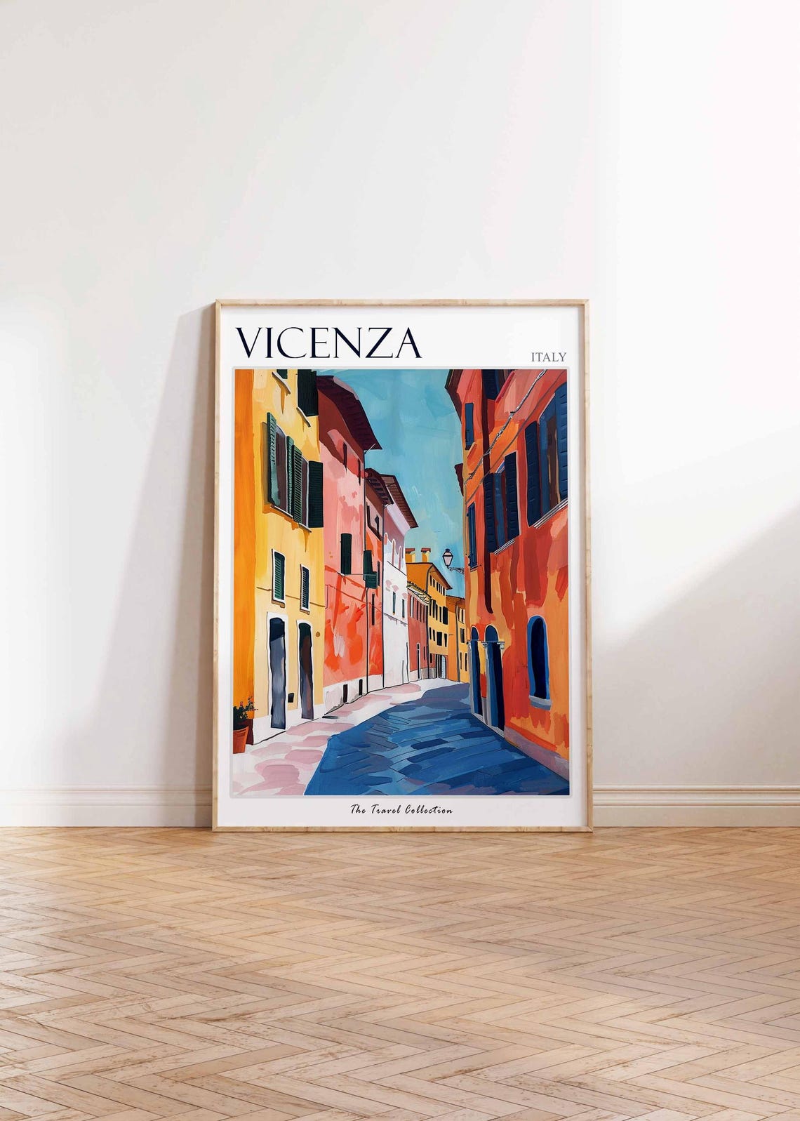 Vicenza Poster Italian Travel Print Vicenza Travel Art Vicenza Wall Art Italian Travel Vicenza Home Decor Vicenza Travel Gift - Image 2