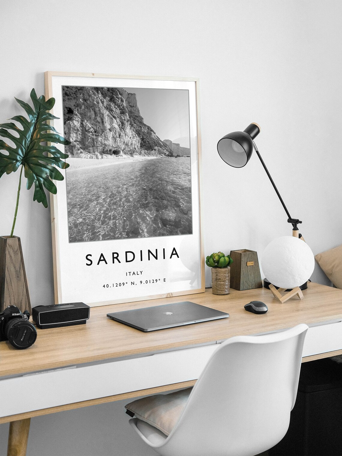 Sardinia Minimalist Travel Poster, Italy Art Print - Image 2