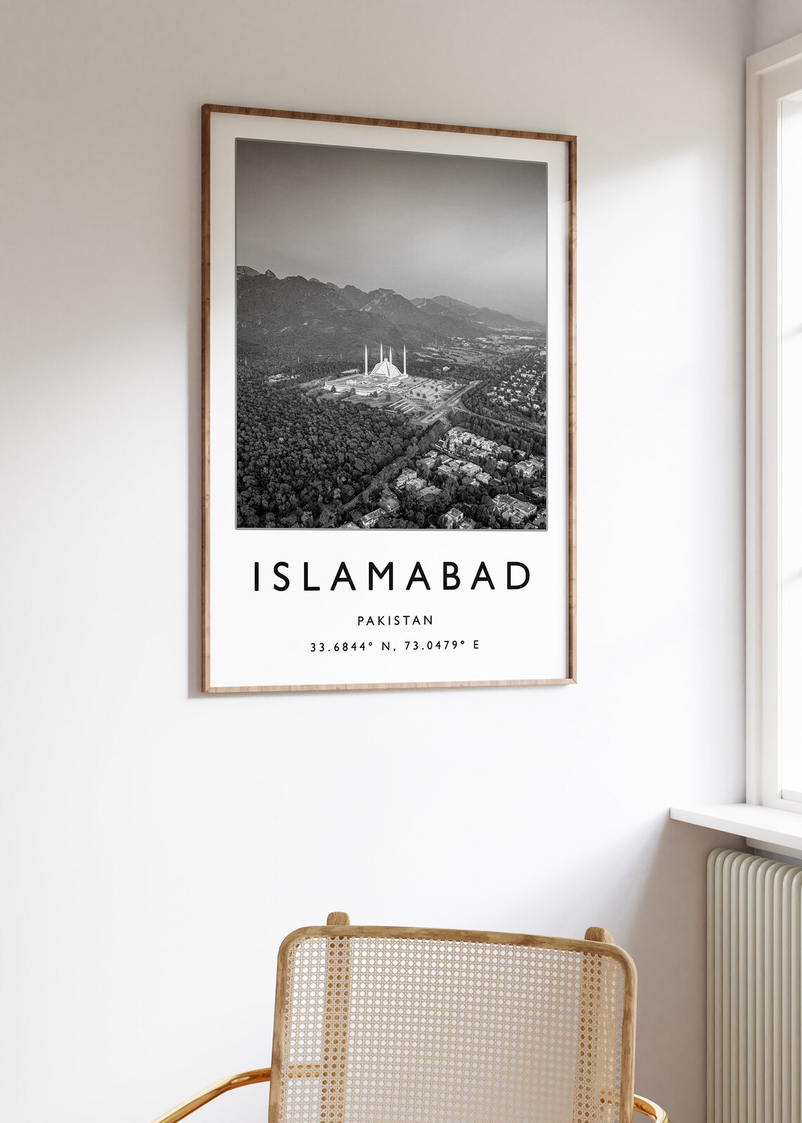 Islamabad Travel Poster, Pakistan Travel Art Print - Image 3