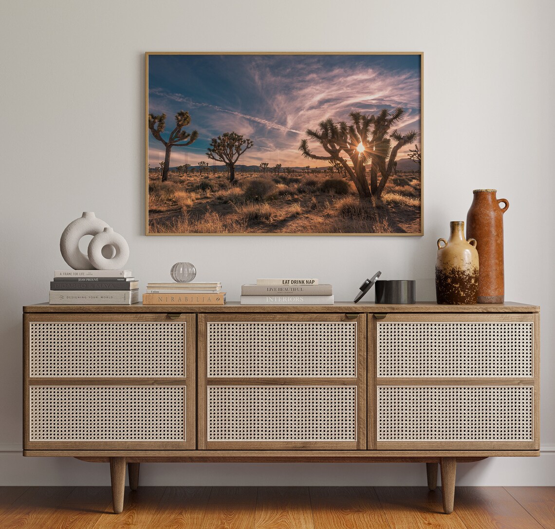 Joshua Tree Real Photo Art Print, Travel Poster - Image 4