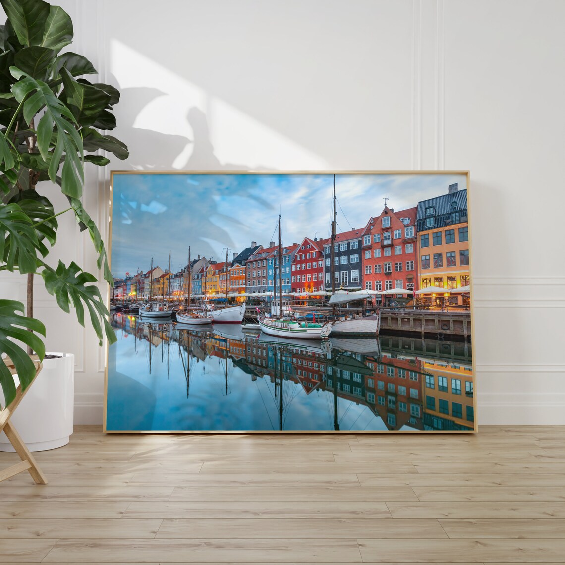 Copenhagen Real Photo Travel Poster, Europe Decor - Image 2